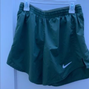 green shorts